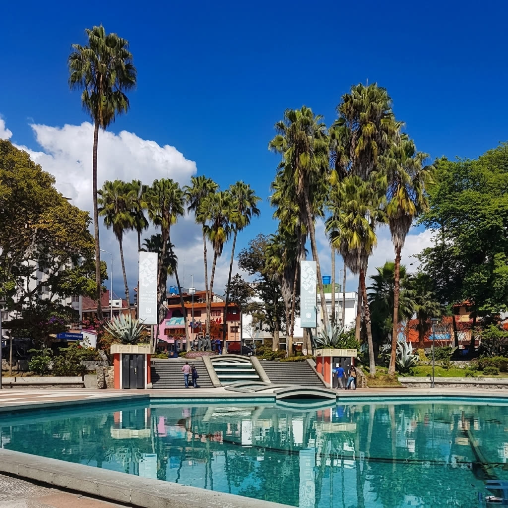 Plaza Las Heroínas en Mérida